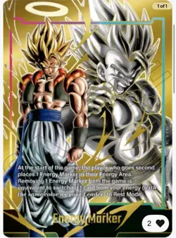 Dragon Ball Super Card Game Set of 6 Energy Marker Cards - Image 2