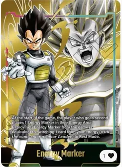 Dragon Ball Super Card Game Set of 6 Energy Marker Cards - Image 4