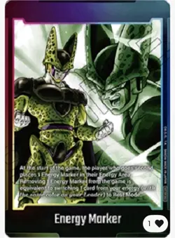 Dragon Ball Super Card Game Set of 6 Energy Marker Cards - Image 5