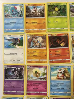 34 Pokemon Card Lot 2017 Guardians Rising Set Bundle TCG Cards Hp - Image 3