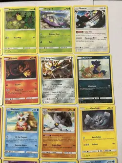 34 Pokemon Card Lot 2017 Guardians Rising Set Bundle TCG Cards Hp - Image 4
