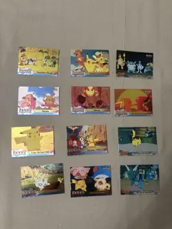 Topps Pokemon The First Movie Cards 1999 53/72 Collection+ duplicates + 12 Foils - Image 4