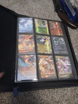 Binder With Random Pokemon Cards (Not All Cards Shown In Picture) - Image 2