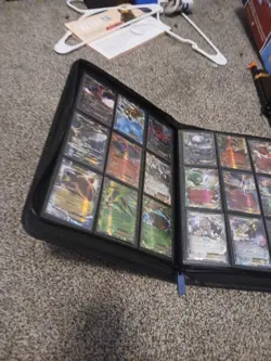 Binder With Random Pokemon Cards (Not All Cards Shown In Picture) - Image 3