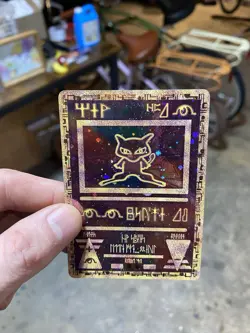 Ancient Mew Holo Holographic Pokemon Card Promo 1999-2000 Wizards Rare LP/NM - Image 1