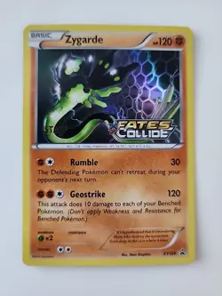 Zygarde XY129 Prerelease Black Star Promo Pokemon Card - Image 1