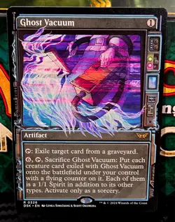 magic the gathering - Ghost Vacuum - Artifact - Colorless - Rare - Spirit - Image 1