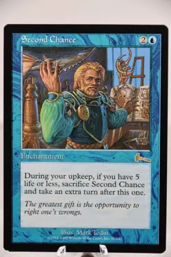 Second Chance - Urza's Legacy - LP - Magic the Gathering - Image 1