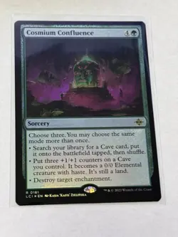 Cosmium Confluence The Lost Caverns of Ixalan Foil #181 - Image 1