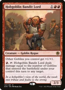 Hobgoblin Bandit Lord AFR NM MTG - Image 1