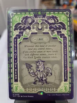 Field of the Dead NON-foil 006 Encyclopedia of Magic Countdown Secret Lair - Image 1