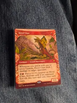 Hired Claw- (Showcase) Bloomburrow Regular - Image 1