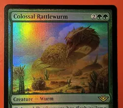Colossal Rattlewurm - 0159 - Foil - OTJ - NM - MTG - Magic the Gathering - Image 2