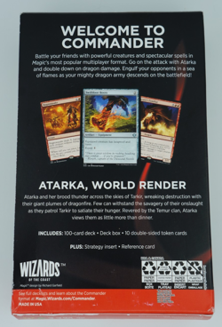 Magic: The Gathering Starter Commander Deck - Draconic Destruction (Red/Green) - Image 3