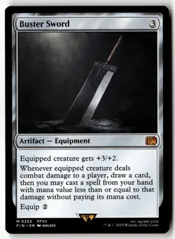 MTG - Buster Sword 255 Near Mint FINAL FANTASY - Image 1