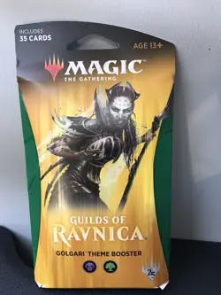 New Magic the Gathering MTG Guilds of Ravnica Golgari Theme Booster - Image 1
