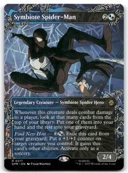 Symbiote Spider-Man (Borderless) 217 Marvel's Spider-Man - Image 1