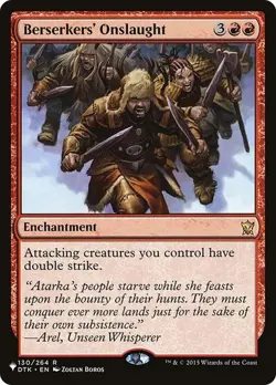 MTG - Berserkers' Onslaught - The List - MB2 - Magic the Gathering - Image 1