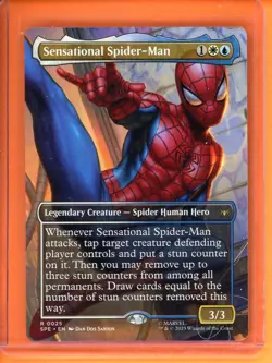 Marvel's Spider-Man: Eternal-Legal Sensational Spider-Man (Borderless) Rare #25 - Image 1