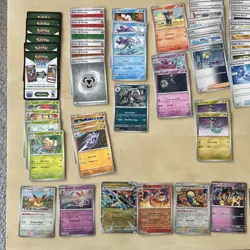 Pokemon TCG Prismatic Evolution Booster Bundle Opened All Cards Included - Image 2