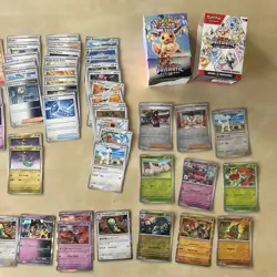 Pokemon TCG Prismatic Evolution Booster Bundle Opened All Cards Included - Image 3
