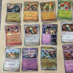 Pokemon TCG Prismatic Evolution Booster Bundle Opened All Cards Included - Image 4