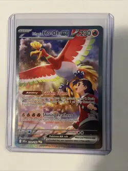 Pokemon TCG Ethan's Ho-Oh EX Sir 230/182 Destined Rivals Mint/Nm Condition - Image 1