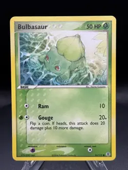 🌱 Pokemon TCG - Bulbasaur 55/112 - FireRed & LeafGreen - Non-Holo - Common - LP - Image 1