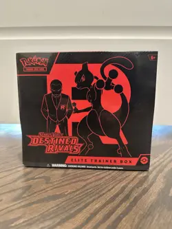 Pokemon TCG Scarlet & Violet Destined Rivals Elite Trainer Box ETB Sealed Auc#3 - Image 1
