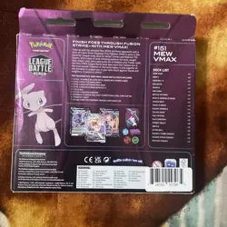 Pokemon Mew VMAX League Battle Deck NEW Factory Sealed - Image 2