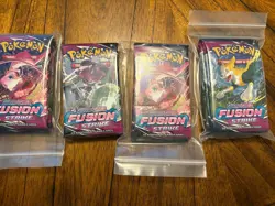 Pokemon TCG Sword & Shield Fusion Strike 21 Booster Packs Pokemon Center - Image 1