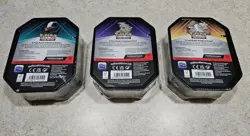 SEALED Pokemon TCG Triple Whammy 2024 Tin Lot Of 3 ?? FREE SHIPPING ?? - Image 2