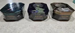SEALED Pokemon TCG Triple Whammy 2024 Tin Lot Of 3 ?? FREE SHIPPING ?? - Image 3