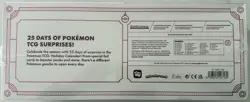 Pokemon TCG 2025 Holiday Calendar Brand New Factory Sealed - Image 2