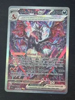 Charizard ex 234/091 SIR Holo NM Fresh Pull Pokemon SV Paldean Fates - Image 1