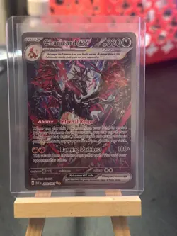 Charizard ex 234/091 SIR Holo NM Fresh Pull Pokemon SV Paldean Fates - Image 3