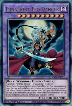Lunalight Leo Dancer - Ultimate Rare 1st Edition RA04-EN053 - NM - YuGiOh - Image 1