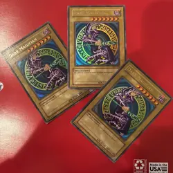 3 x Dark Magician SDY-006 Starter Deck: Yugi Unlimited|Unlimited Edition - Image 1