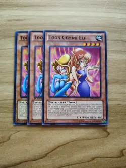 Yu-Gi-Oh! - Toon Gemini Elf 3X - Complete Playset - Image 1