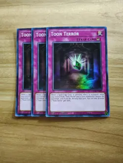 Yu-Gi-Oh! - Toon Terror 3X- Super Rare - Full Playset - Image 1