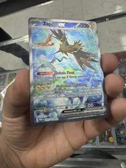 Zapdos Ex 202/165 Pokemon TCG Sv: Scarlet & Violet 151 Holo Card (Near Mint) NM - Image 2