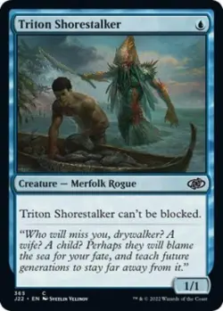 Triton Shorestalker - Light Play MTG Jumpstart 2022 - Image 1
