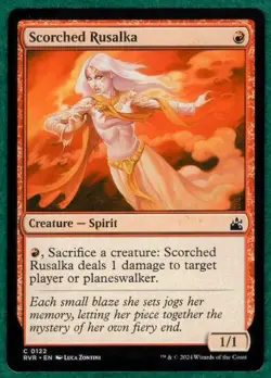 Scorched Rusalka - Ravnica Remastered RVR #0122 - Magic: The Gathering MTG Card - Image 1