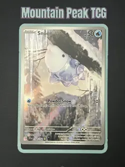 NM Snom 168/162 Illustration Rare - Temporal Forces - Pokemon Cards - Image 1
