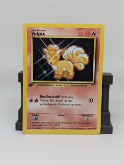 1st Edition Vulpix 68/102 - NM Near Mint - German Base Set Pokemon Card - Image 1