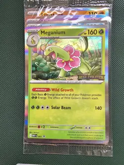 Mega Evolution STAFF Promo Prerelease Pack All 4 Staff Cards MEP001,002,003,004 - Image 1