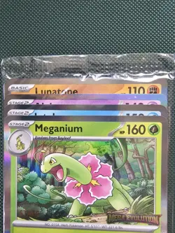 Mega Evolution STAFF Promo Prerelease Pack All 4 Staff Cards MEP001,002,003,004 - Image 5