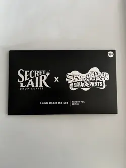 Secret Lair SpongeBob SquarePants MTG: Lands Under the Sea Foil Card Set Sealed - Image 1