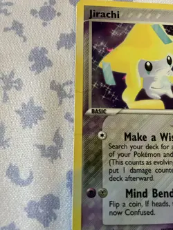 Pokemon TCG Jirachi Ex Hidden Legends Holo Rare Pokemon Card 8/101 - Image 3