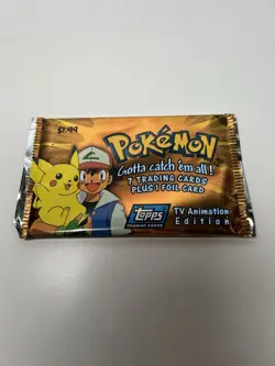 Pokemon Topps Trading Cards TV Animation Edition: Series 1 Factory Sealed - Image 5